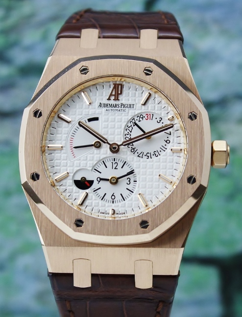 (image for) Like New Audemars Piguet Royal Oak Dual Time In 18K Rose Gold / 26120OR.OO.D088CR.01